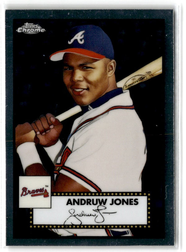 2021 Topps Chrome Platinum Anniversary Andruw Jones #566