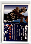 1996 Topps Season's Best David Robinson