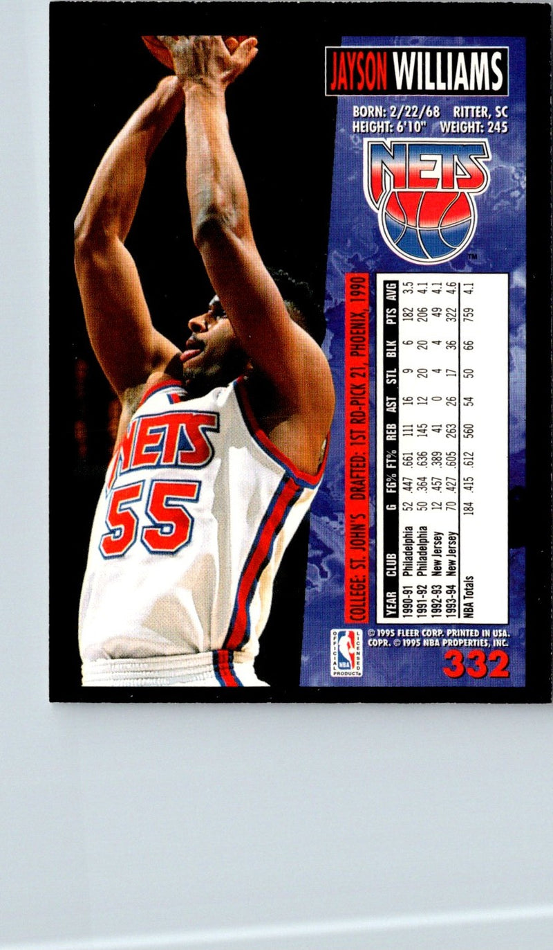 1994 Fleer Jayson Williams