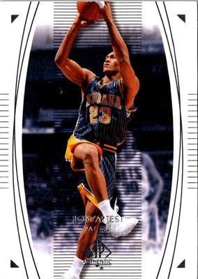 2003 SP Authentic Ron Artest #31