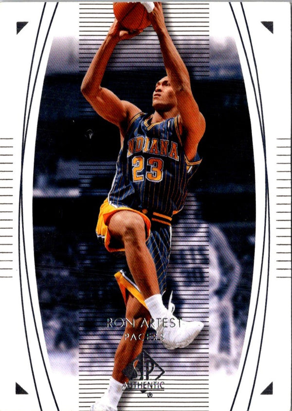 2003 SP Authentic Ron Artest #31