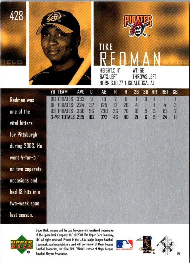 2004 Upper Deck Tike Redman