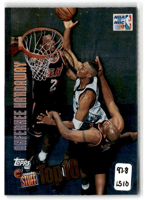 1997 Topps Inside Stuff Anfernee Hardaway #IS10
