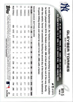 2021 Panini Chronicles Overdrive Blue Velocity Gleyber Torres #6