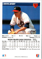1992 Donruss Leaf Steve Avery #1