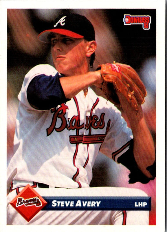 1992 Donruss Leaf Steve Avery #1
