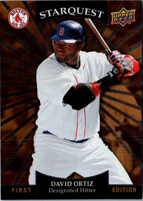 2009 Upper Deck First Edition StarQuest David Ortiz #SQ-8