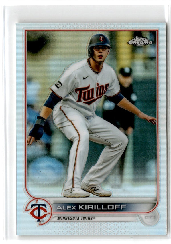 2022 Topps Chrome Alex Kirilloff #