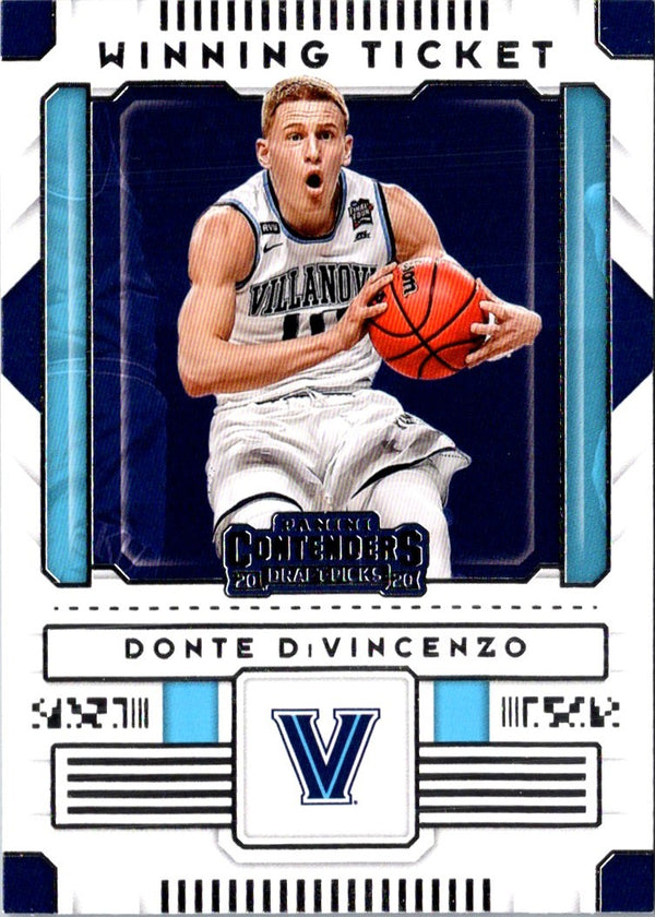 2020 Panini Contenders Draft Picks Winning Tickets Donte DiVincenzo #5