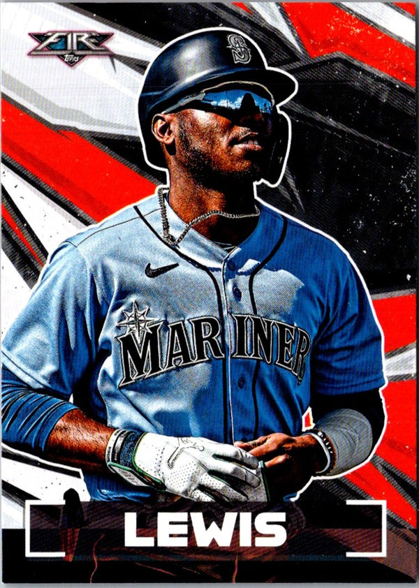 2021 Topps Fire Kyle Lewis #155