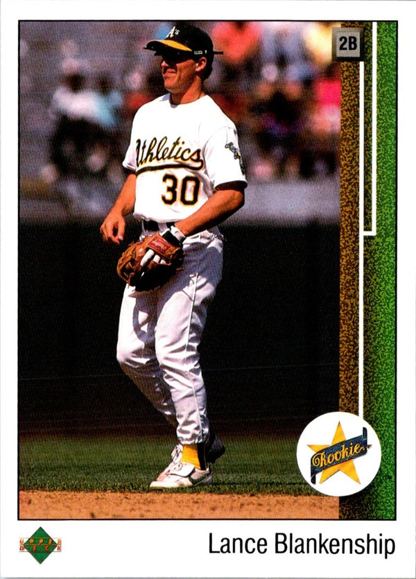 1989 Upper Deck Lance Blankenship #15 Rookie