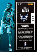 2017 Panini Contenders Nicolas Batum