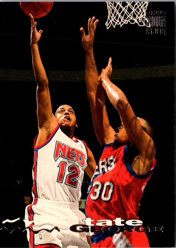 1993 Stadium Club Super Teams NBA Finals Tate George #152