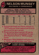 1977 Topps Nelson Munsey