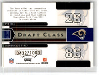 2006 Playoff Contenders Tye Hill/Dominique Byrd #DC-15 0432/1000