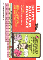 1990 Topps Big Scott Bradley #181