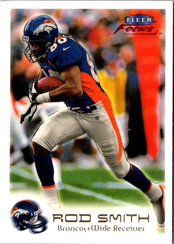 1999 Fleer Focus Rod Smith #100