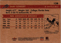 2001 Fleer Tradition Glossy Sam Cowart #128
