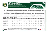 2023 Topps Gold Seth Brown #148