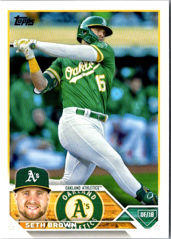 2023 Topps Gold Seth Brown #148