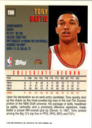 1997 Topps Chrome Refractors Tony Battie