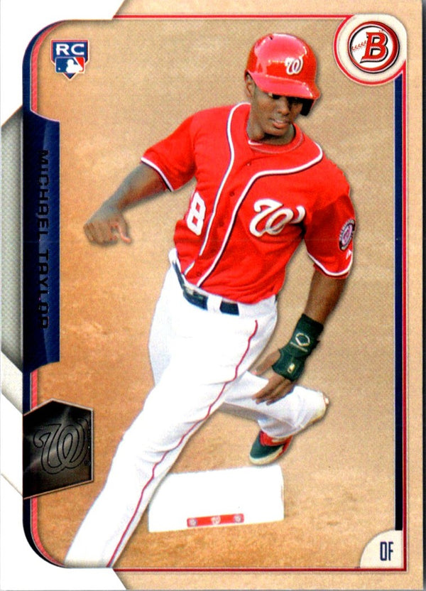 2015 Bowman Michael Taylor #139 Rookie