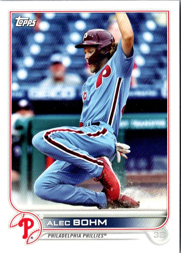 2022 Topps Alec Bohm #PHI-6