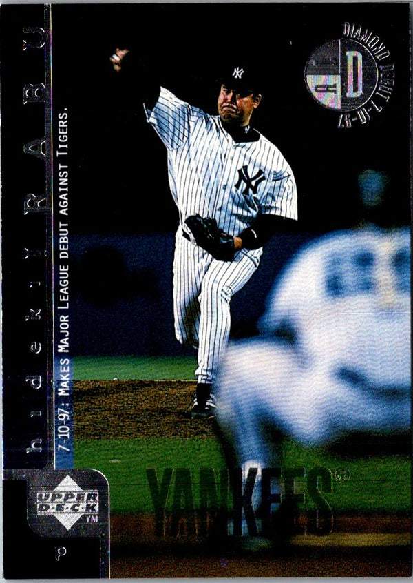 1998 Upper Deck New York Yankees Hideki Irabu #176