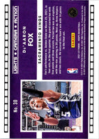 2021 Panini Mosaic De'Aaron Fox #25
