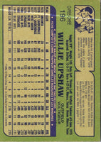 1982 O-Pee-Chee Willie Upshaw #196