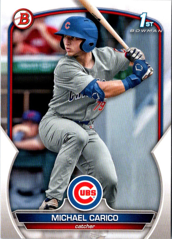 2023 Bowman Draft Michael Carico #BD-170 Rookie