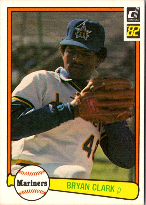 1982 Donruss Bryan Clark #596 Rookie