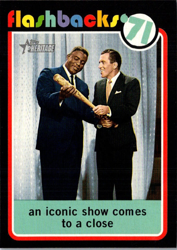 2020 Topps Heritage News Flashbacks '71 An Iconic Show Comes to a Close #NF-3