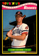 1987 Topps Toys'R'Us Rookies Cory Snyder