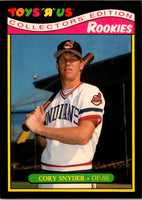 1987 Topps Toys'R'Us Rookies Cory Snyder #25