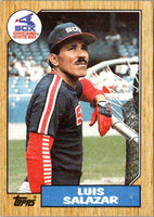 1987 Topps Luis Salazar #454