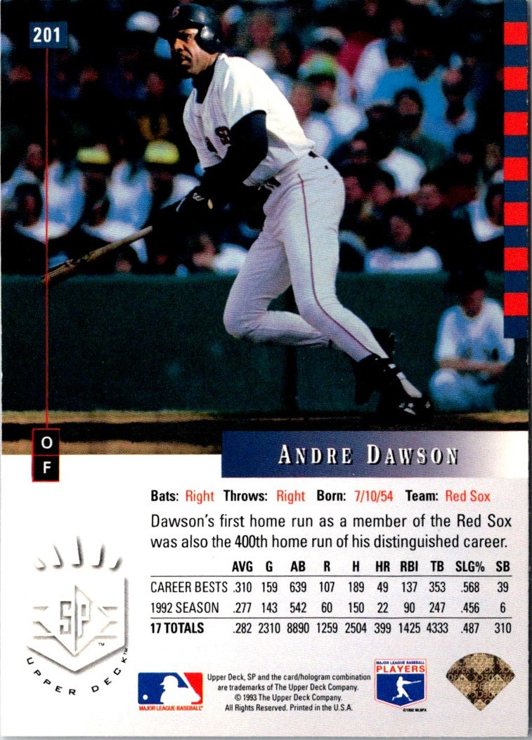 1993 SP Andre Dawson