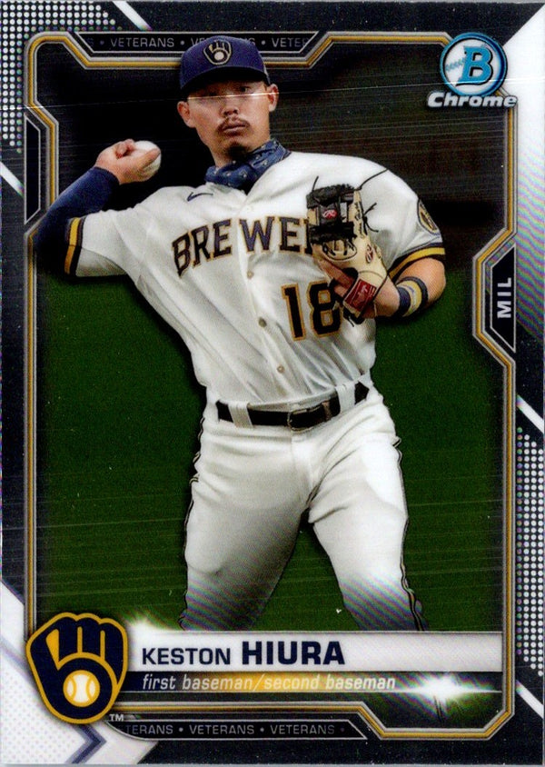 2021 Bowman Chrome Keston Hiura #40