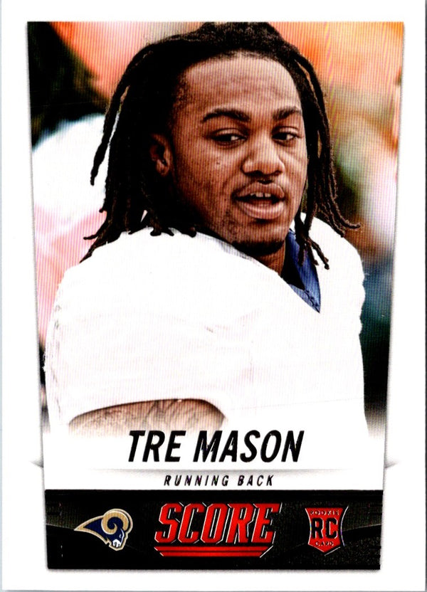 2014 Score Tre Mason #433 Rookie