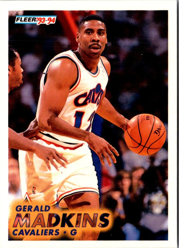 1993 Fleer Gerald Madkins #265 Rookie