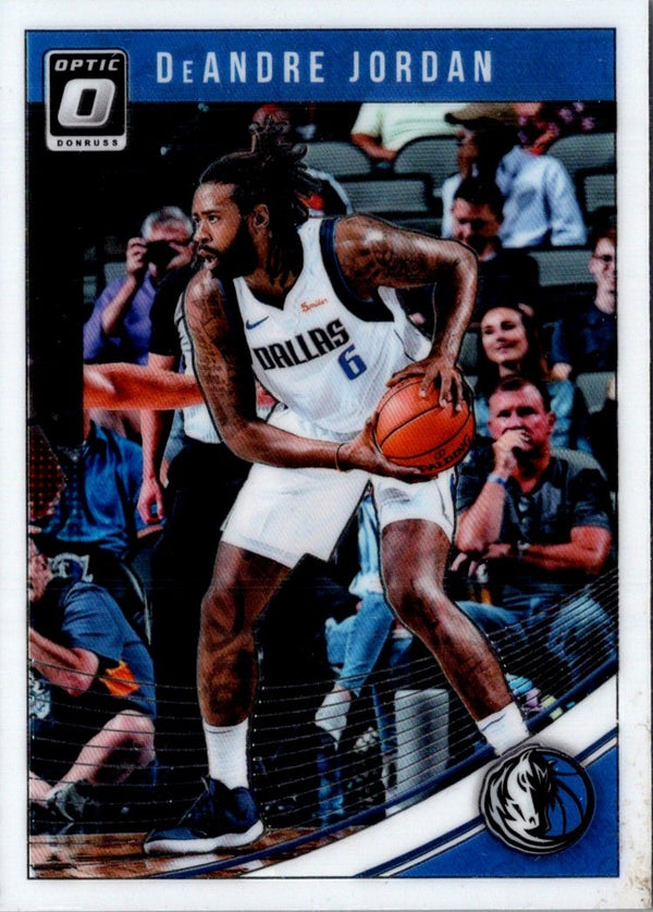 2018 Donruss Optic Blue Velocity DeAndre Jordan #50