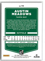 2021 Donruss Holo Blue Austin Meadows #118