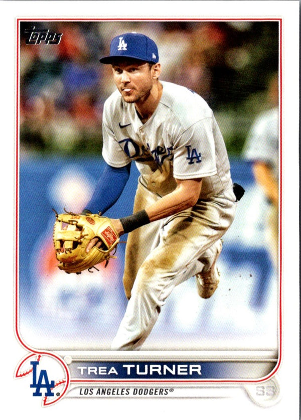 2022 Topps Trea Turner #550