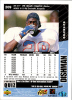 1996 Collector's Choice Cris Dishman #209