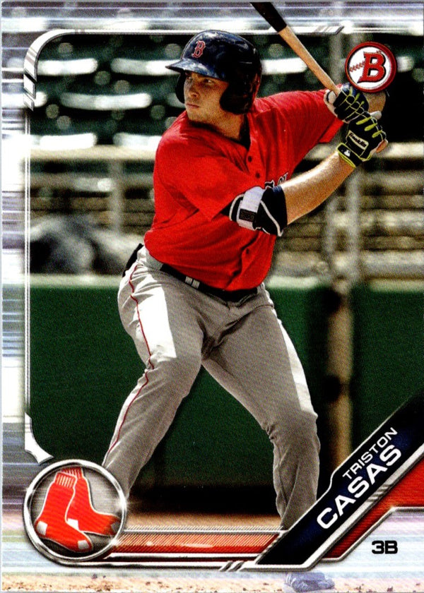 2019 Bowman Draft Triston Casas #BD-87