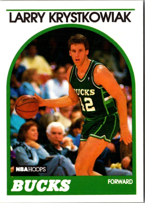 1989 Hoops Larry Krystkowiak #258 Rookie