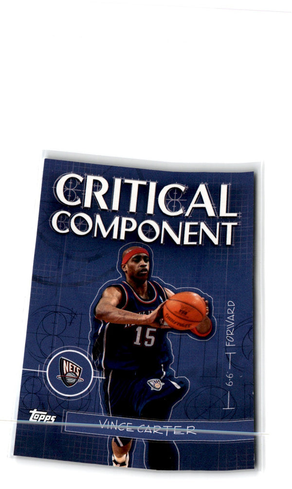 2005 Topps Critical Component Vince Carter #CC2