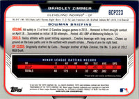 2015 Bowman Chrome Prospects Bradley Zimmer #BCP223