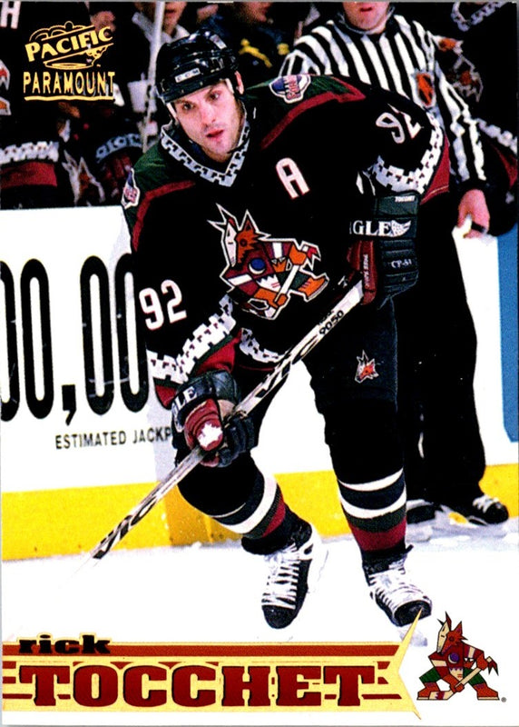 1998 Pacific Paramount Rick Tocchet #187