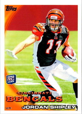 2010 Topps Platinum Jordan Shipley #109